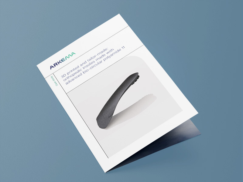 3D printed and tailor made orthopedic insoles made with advanced